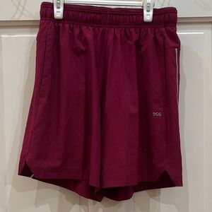 DSG Women's Dark Red Athletic Shorts